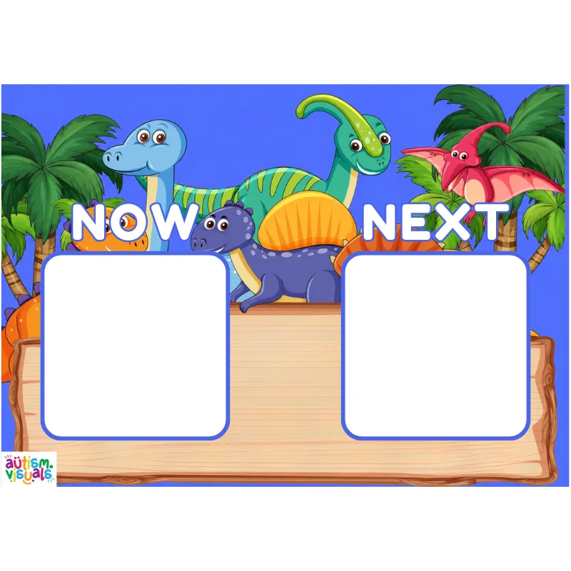 Dinosaurs Now & Next Board