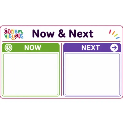 Simple Now & Next Board