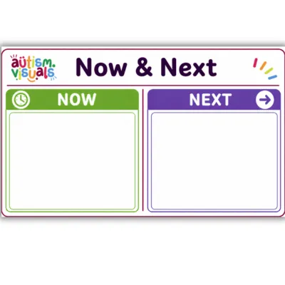 Simple Now & Next Board