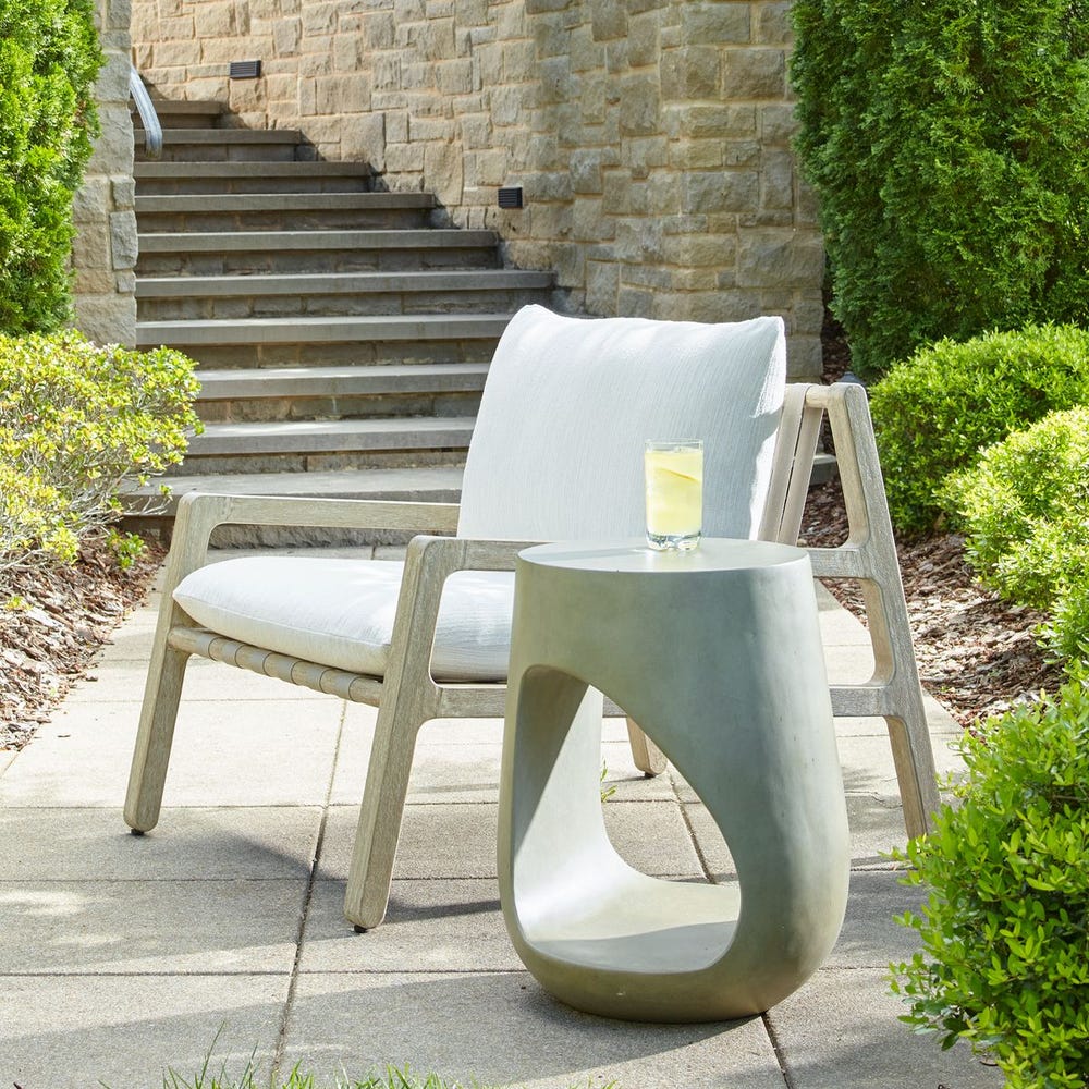 Lithos Indoor-Outdoor Accent Table