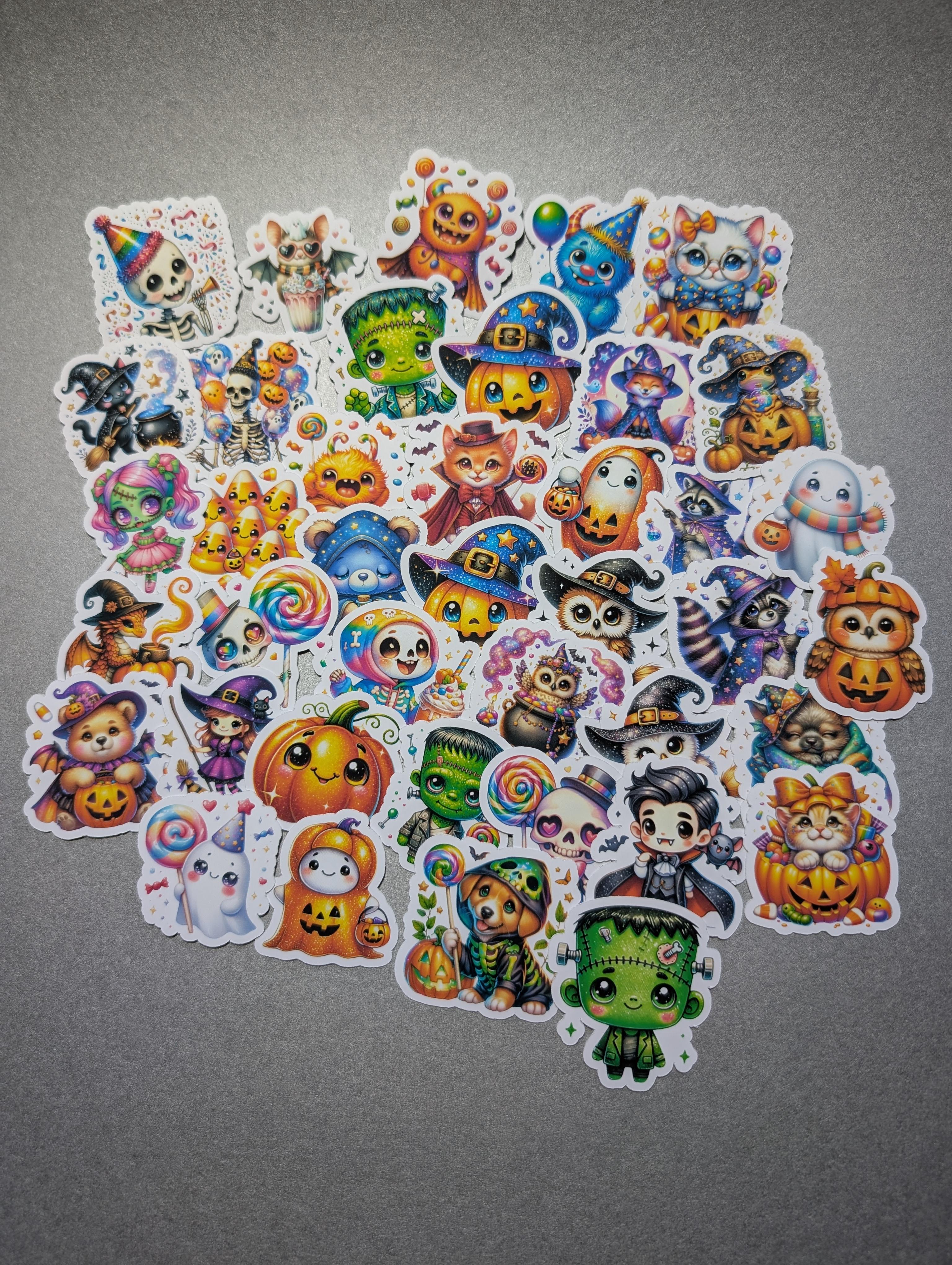 Halloween Character Mega Vinyl Sticker Pack