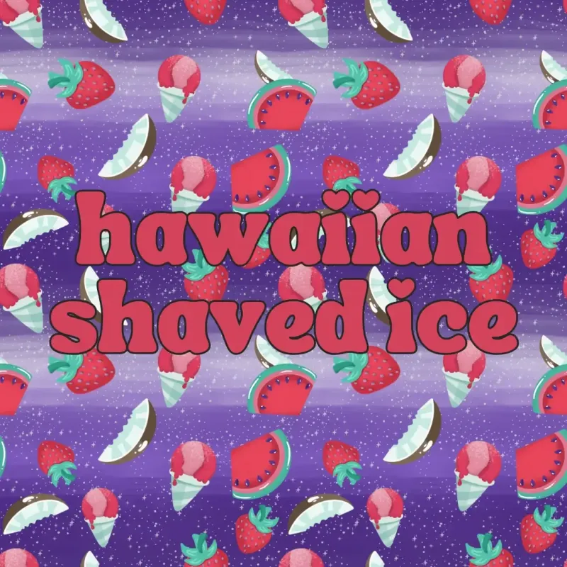 Hawaiian Shaved Ice Body Care