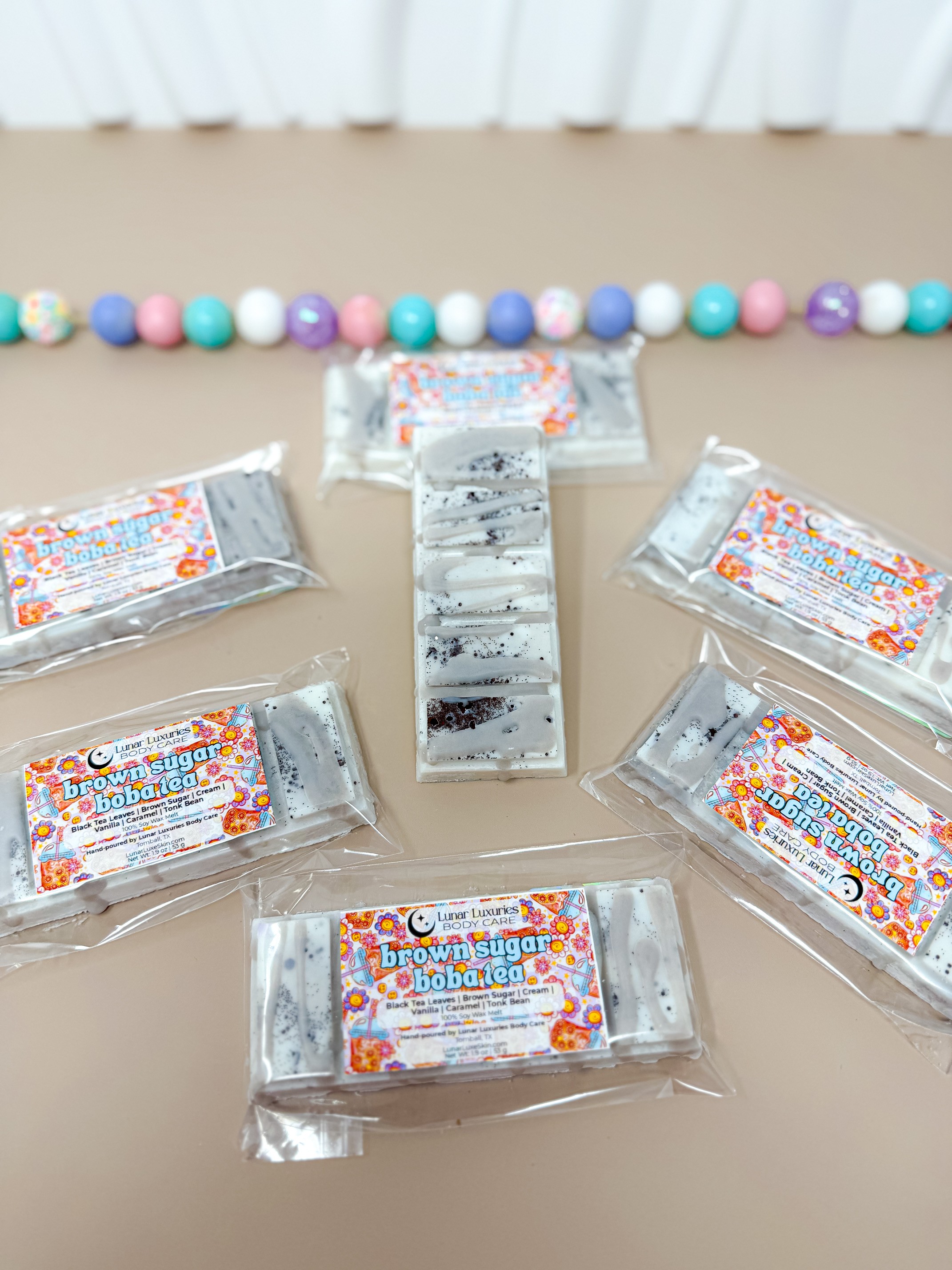 Brown Sugar Boba Tea Snap Bar Wax Melts