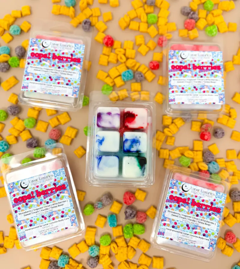 Oops! Berries Clam Shell Wax Melts