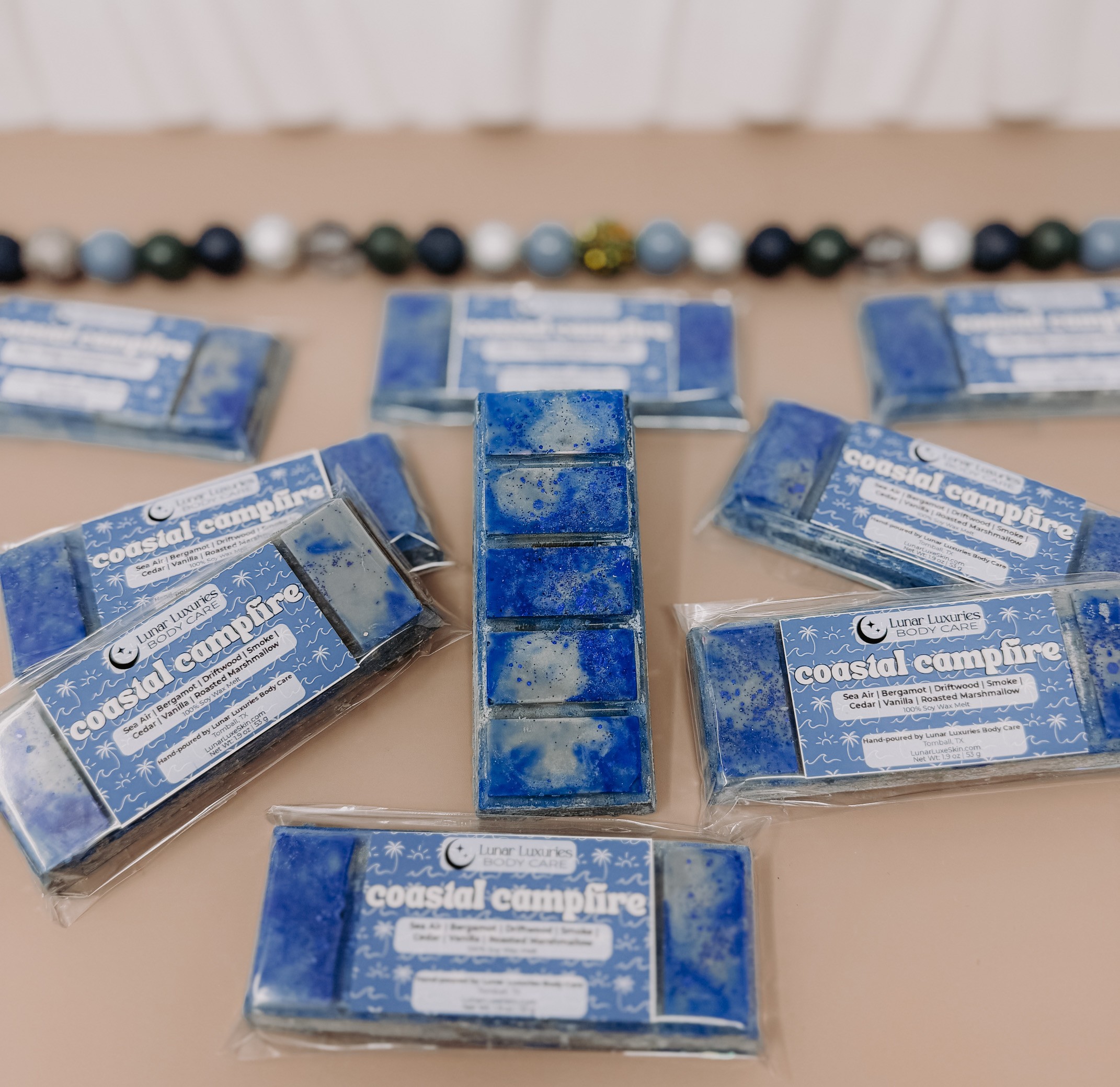 Coastal Campfire Snap Bar Wax Melts