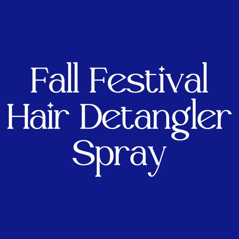 Fall Festival Collection Hair Detangler Spray
