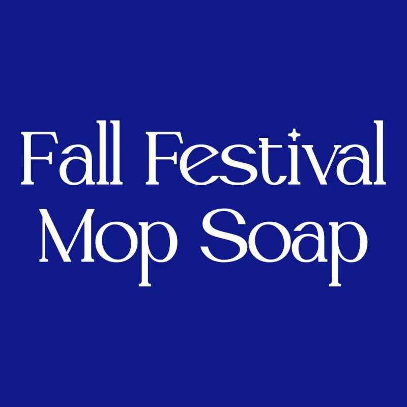 Fall Festival Collection Luxe Mop Soap