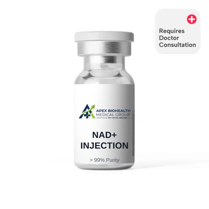 NAD+ Injection 200mg/ml (10ml vial) 2000mg
