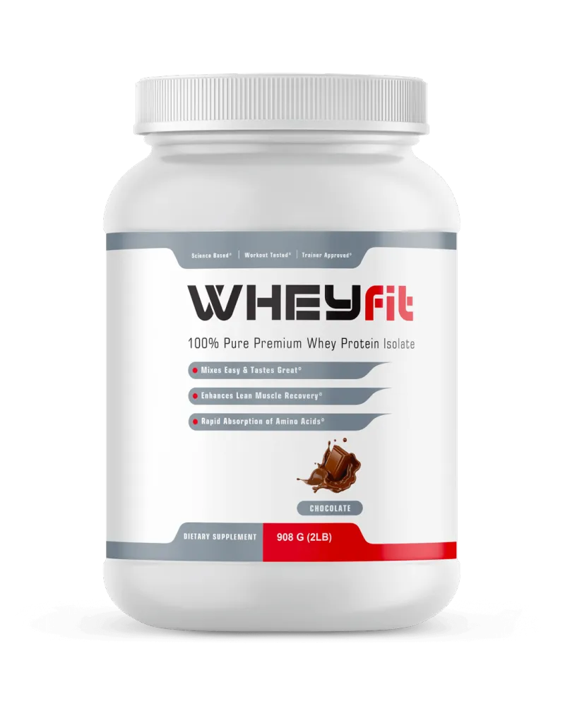 WHEYfit Chocolate Isolate Protein Powder