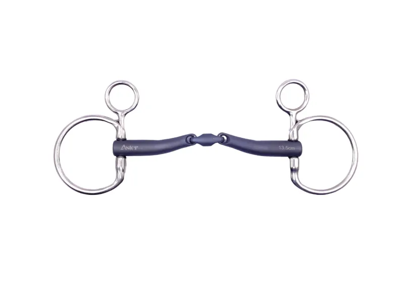 Aster Gentle curve titanium double jointed baucher