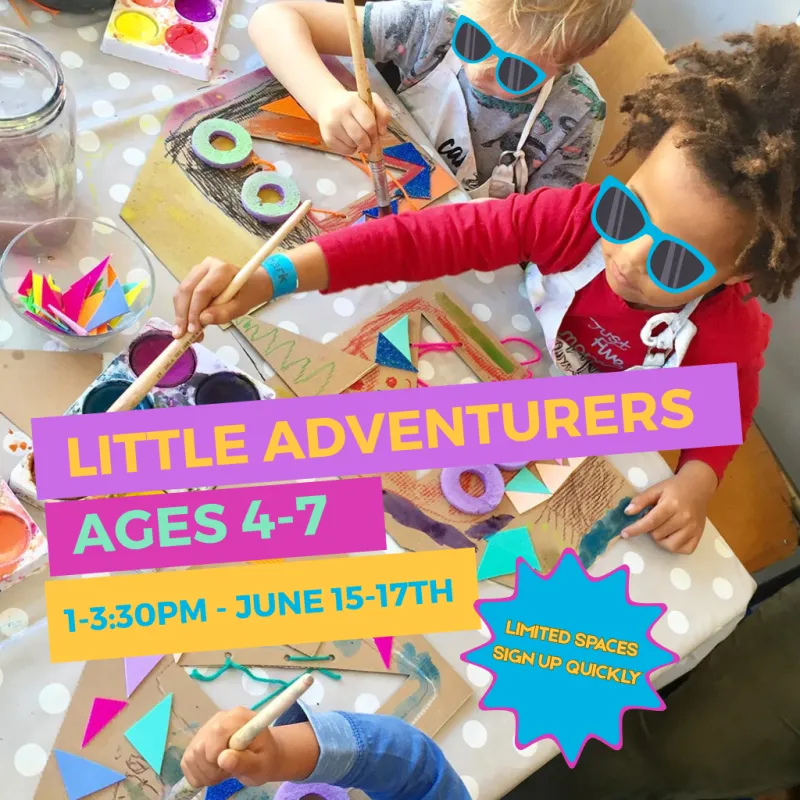 STEAM Little Adventurer's Camp, 4-7yrs olds, 1-3:30pm, June 15-17th