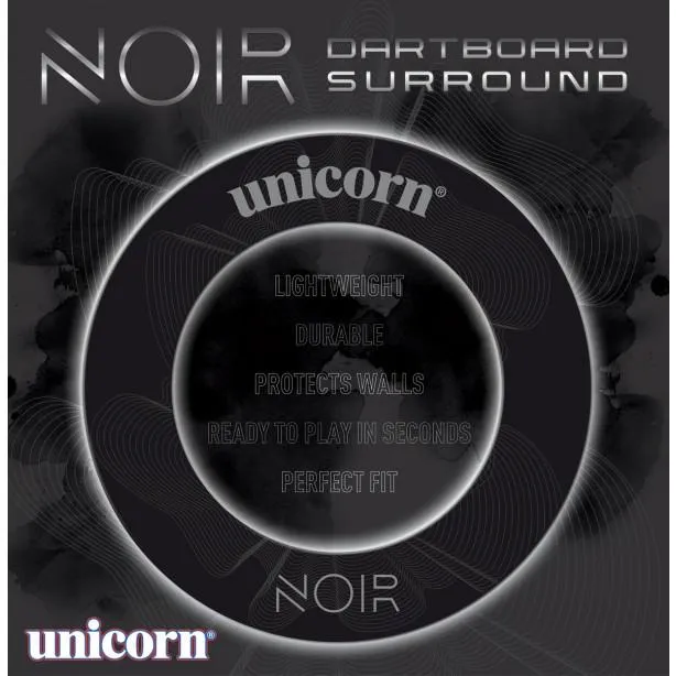 PROFESSIONAL DARTBOARD SURROUND - NOIR