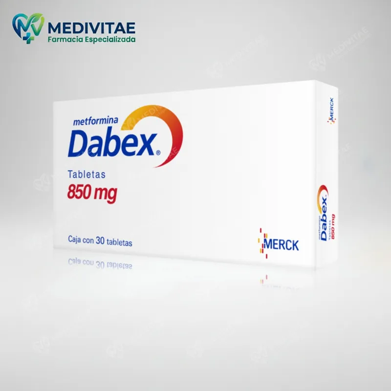 DABEX 850 mg c/30 tabletas