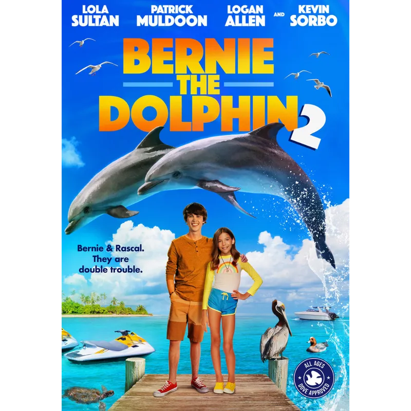 Bernie The Dolphin 2 DVD Autographed by Kevin Sorbo