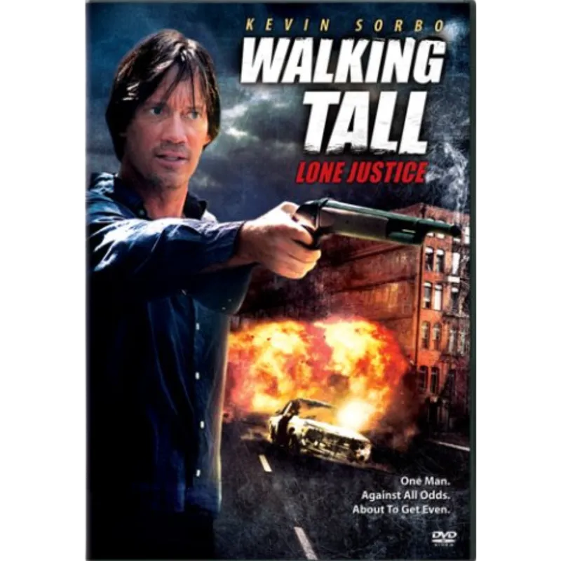 Walking Tall: Lone Justice DVD Autographed by Kevin Sorbo