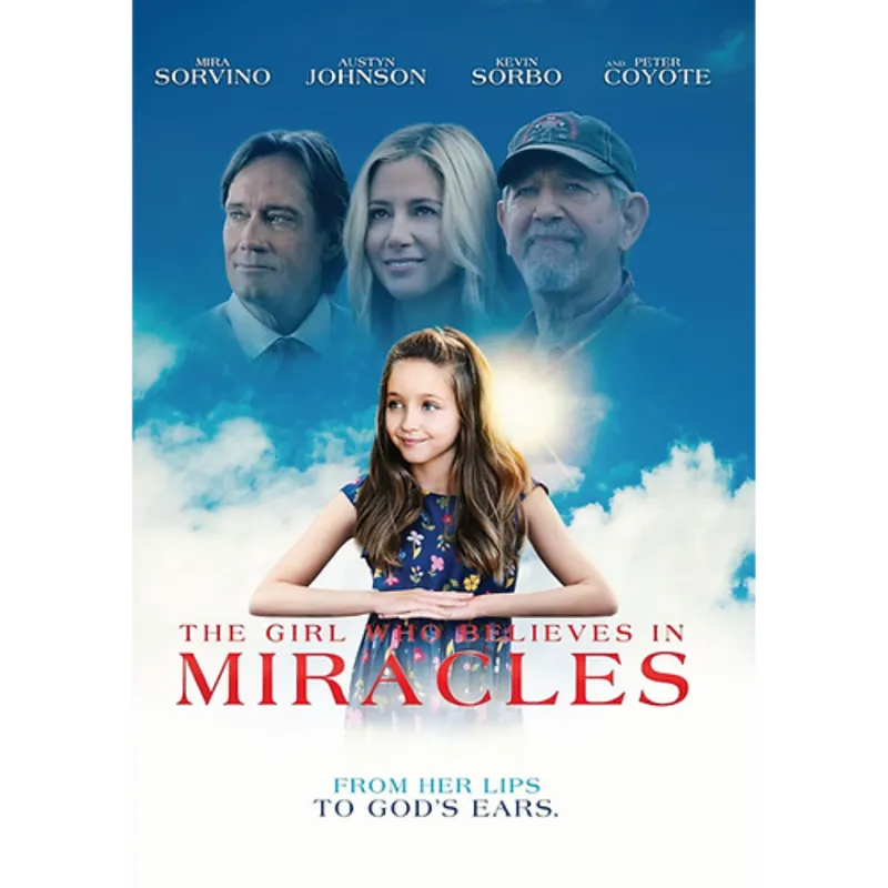 The Girl Who Believes in Miracles DVD Autographed by Kevin Sorbo