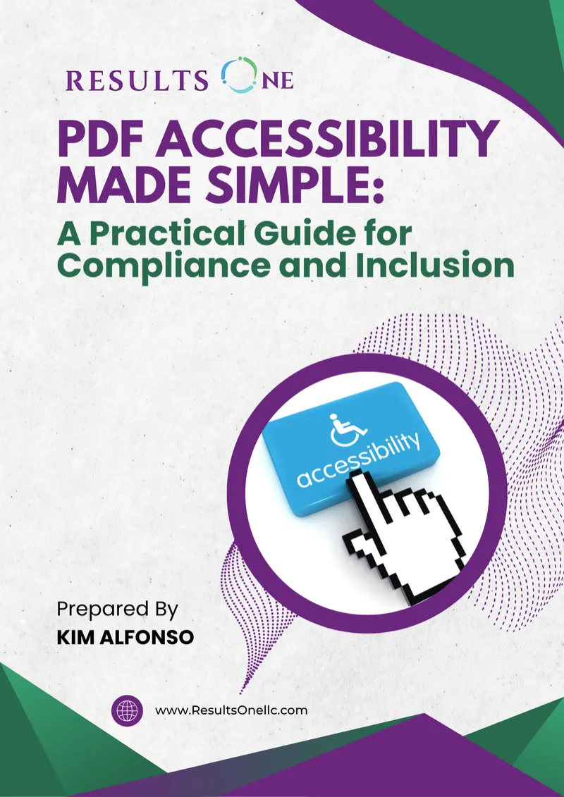 PDF Accessibility Made Simple: A Practical Guide for Compliance and Inclusion