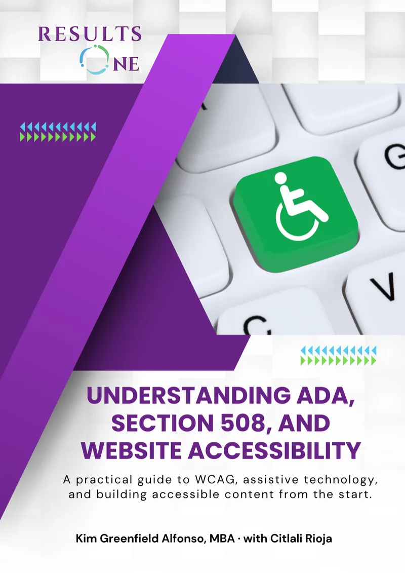 Understanding ADA, Section 508 & Website Accessibility eBook