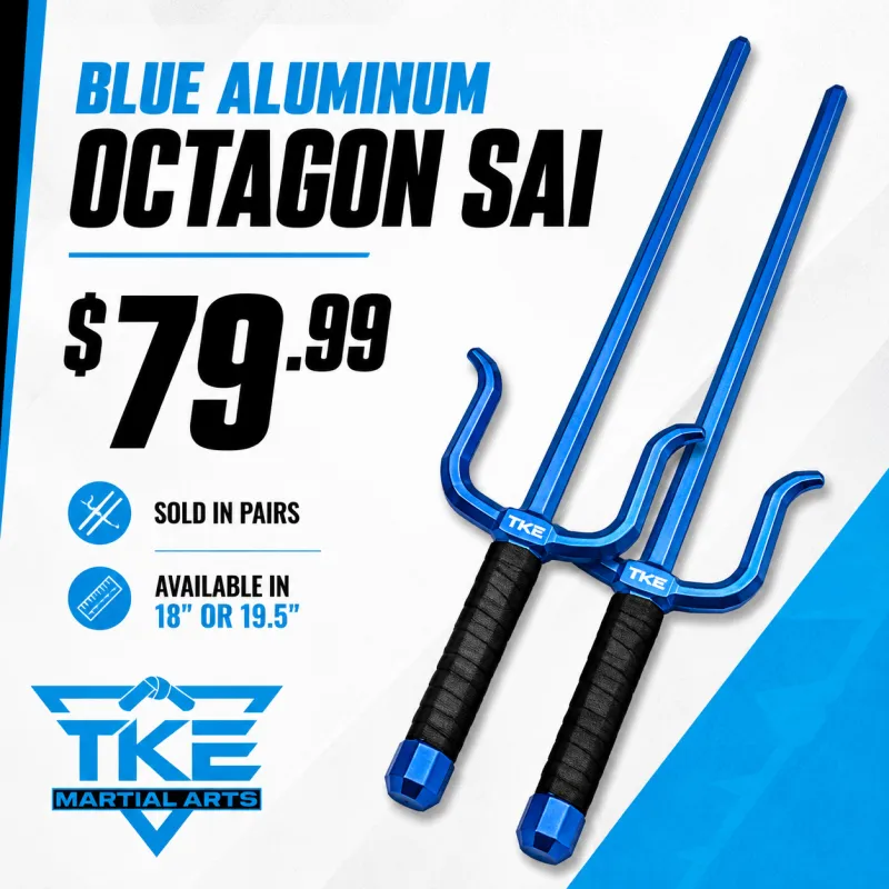 Sai Blue Aluminum Octagon