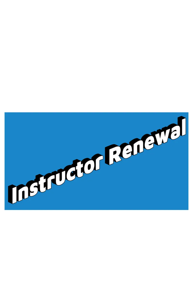 Instructor Renewal 