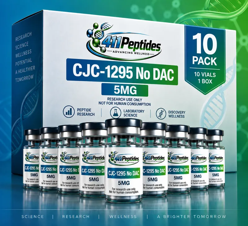 CJC-1295 No DAC 5MG – 10 Pack (1 Box)