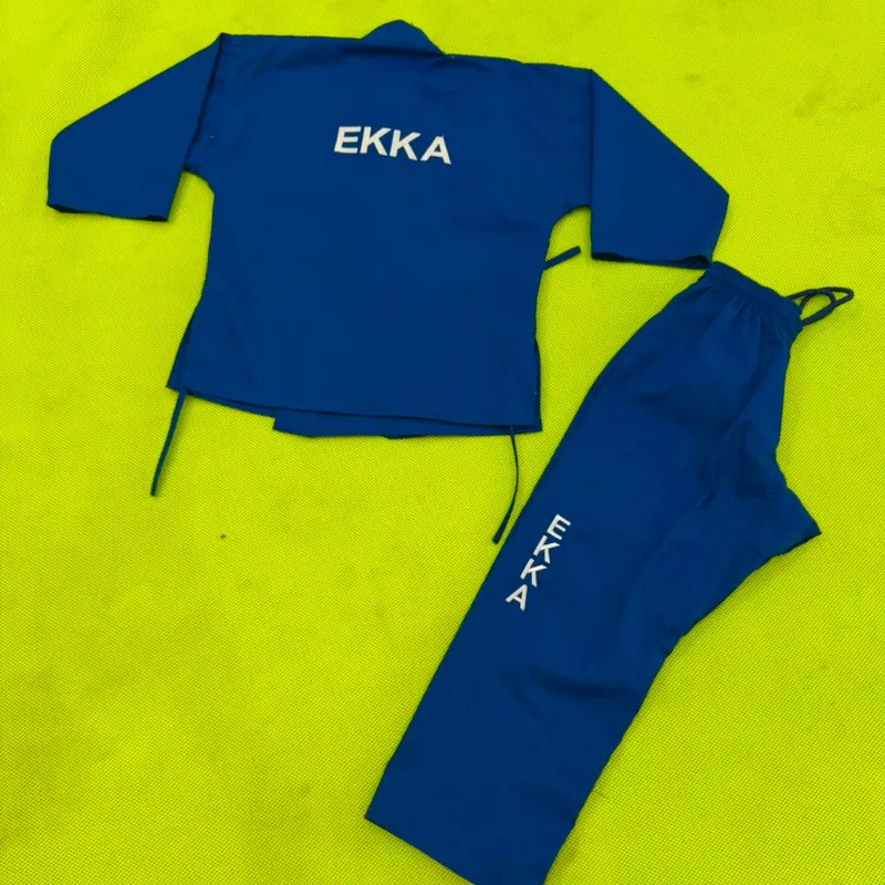 EKKA Blue Gi – Karate Only, sizes 00–8