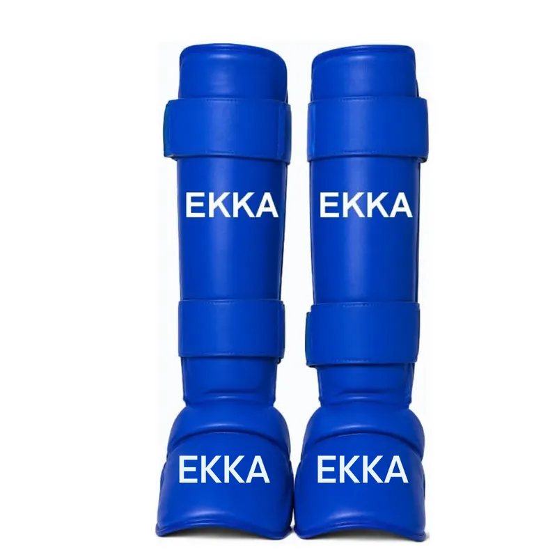EKKA Karate Shin & Insteps – Red/Blue, Small/Large