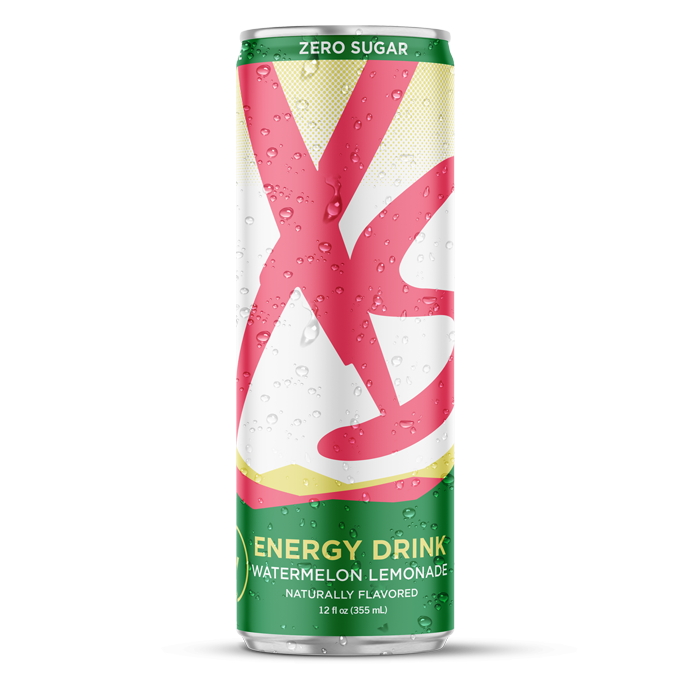 XS Energy Drink 12 oz Watermelon Lemonade