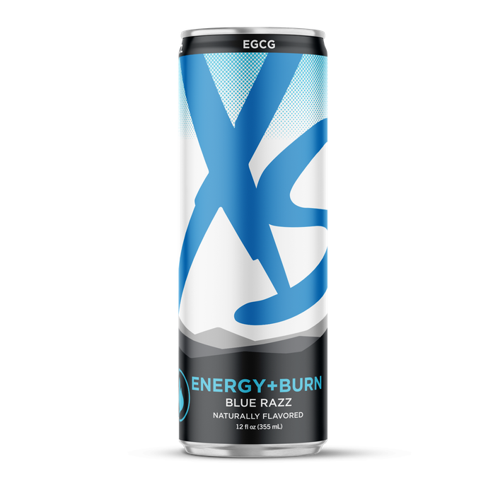 XS Energy + Burn 12 oz Blue Razz