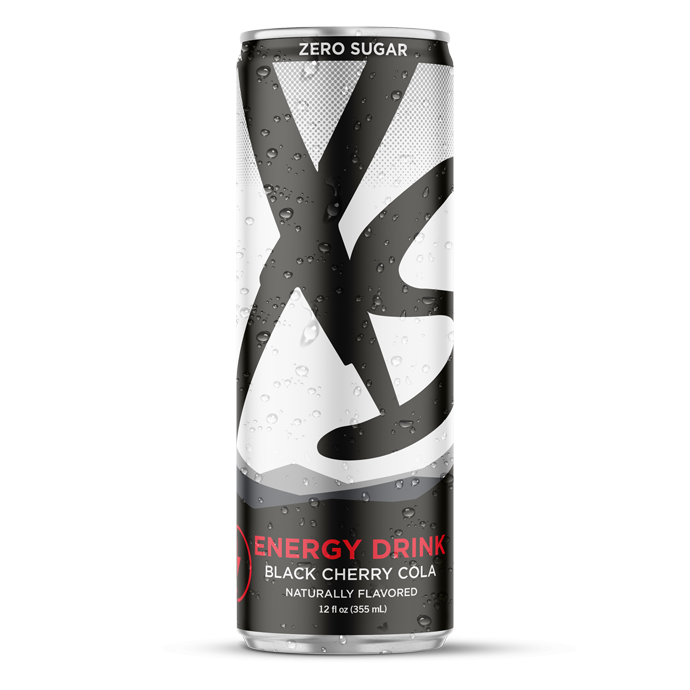 XS Energy Drink 12 oz - Black Cherry Cola