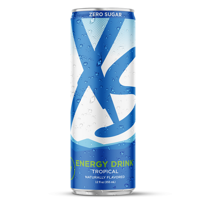 XS Energy Drink 12 oz - Tropical