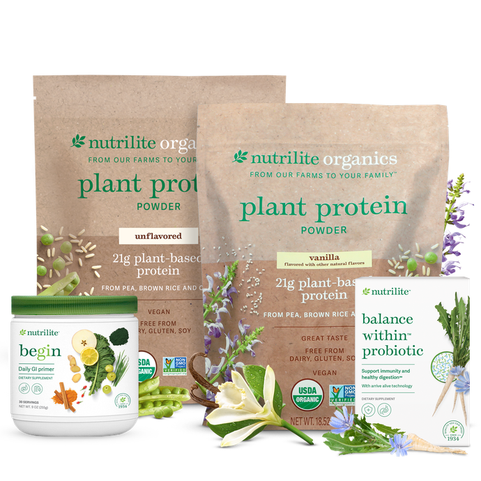 Nutrilite Begin 30 Holistic Wellness Program Solution - Vanilla/Unflavored
