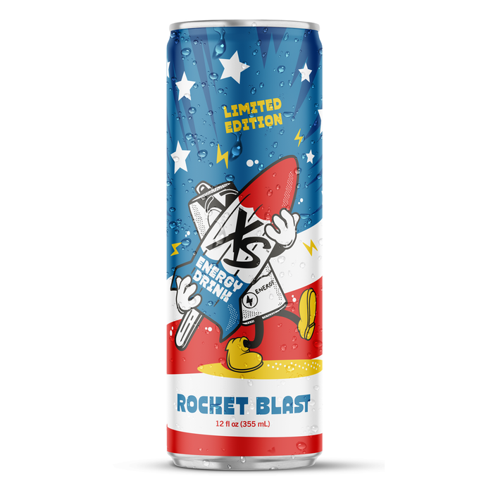 XS™ Energy Drink 12 oz – Rocket Blast Limited Edition