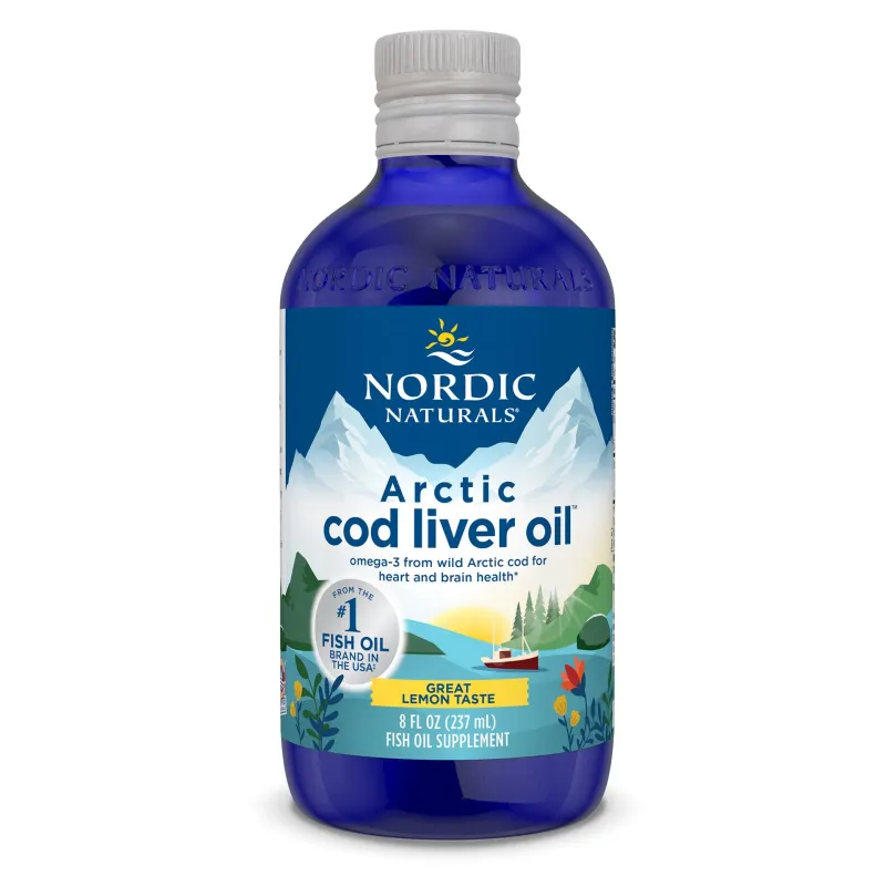 Arctic Cod Liver Oil (lemon liquid)