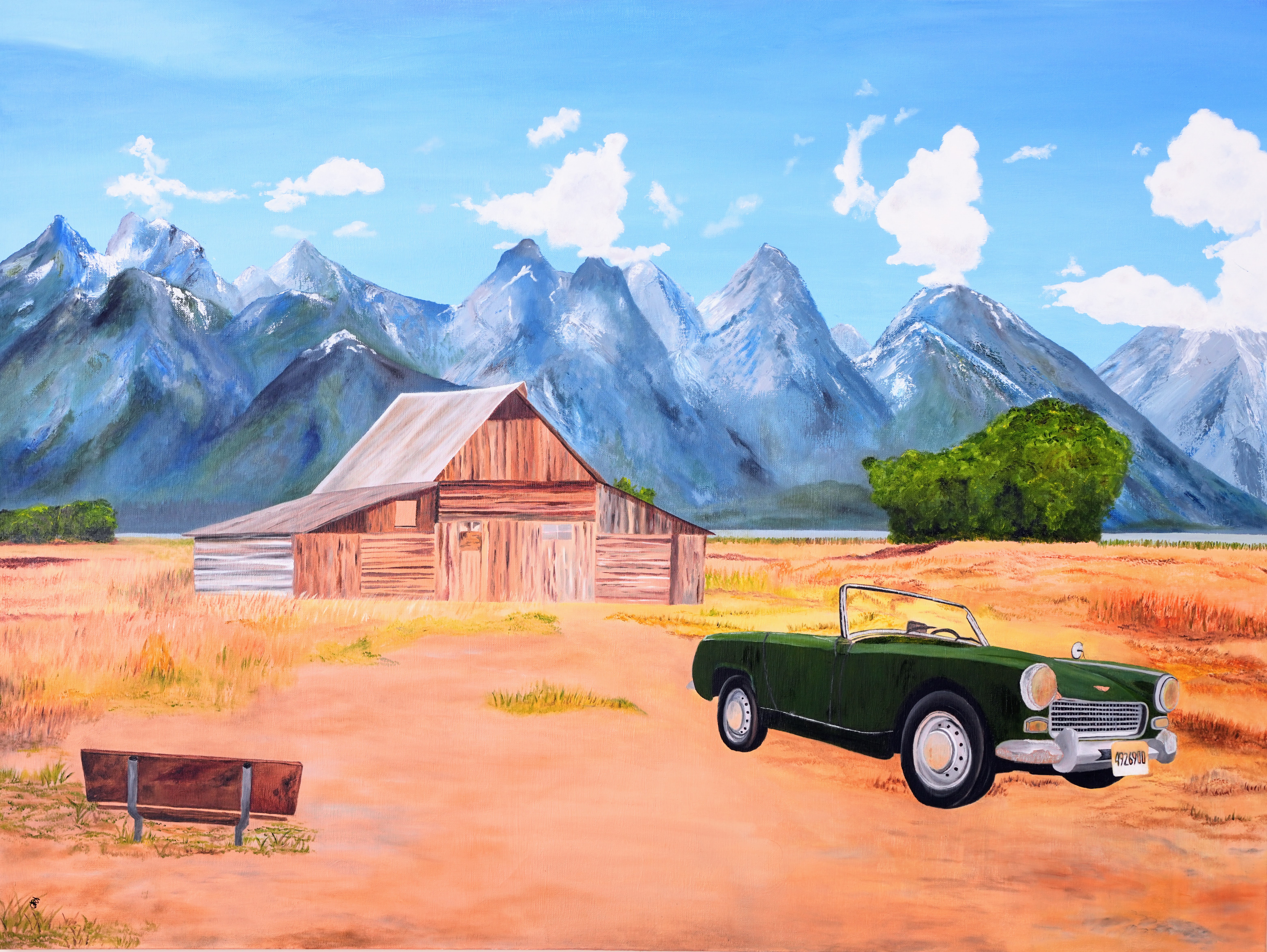 Mountain Sprite (30x40 inches)