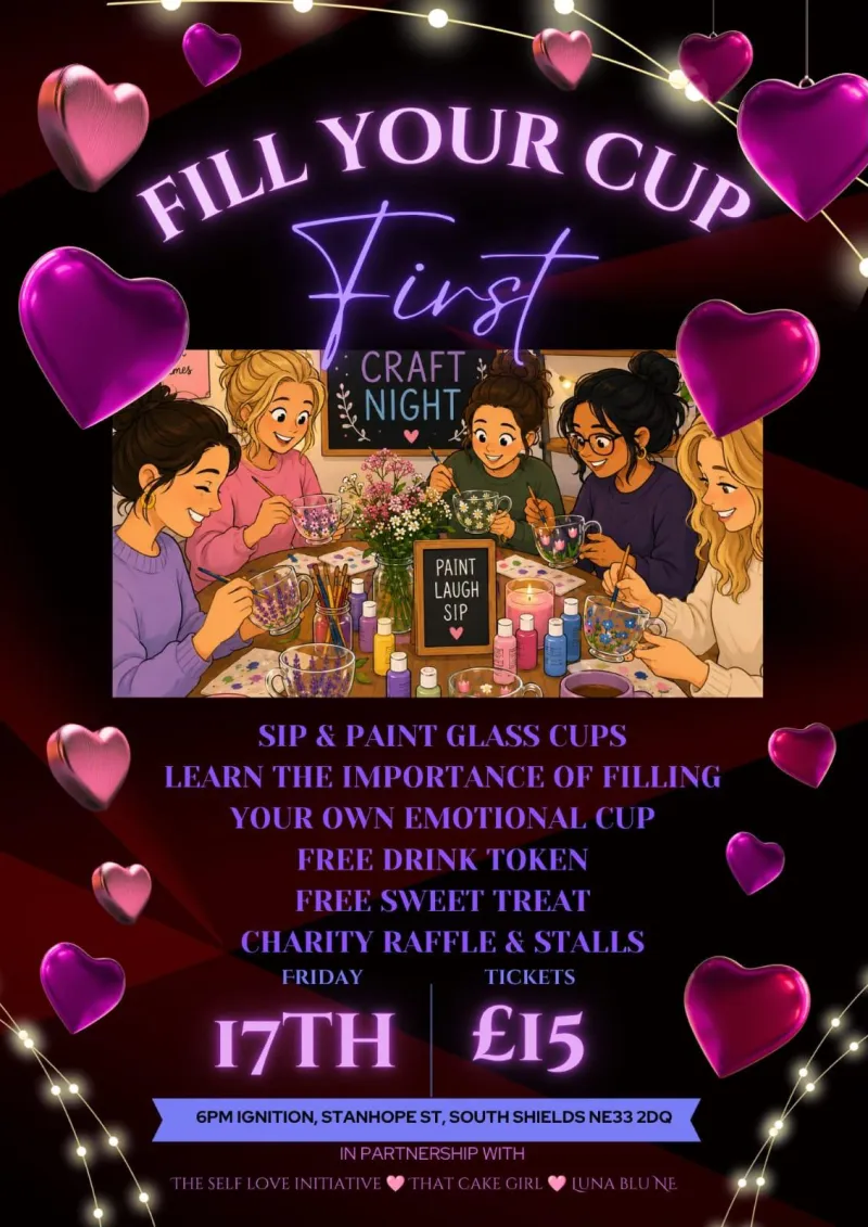 Fill your cup first- July Event