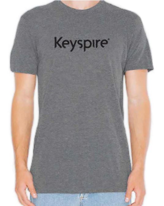 T-Shirt - Keyspire LIGHT Grey