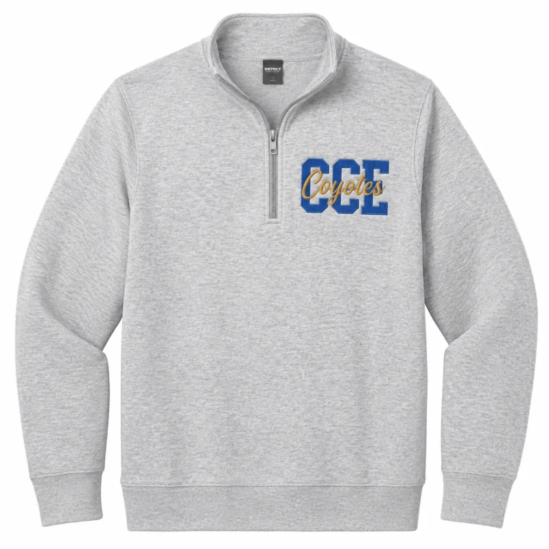 "STAFF" COYOTES EMBROIDERED 1/4-ZIP CCE 26-27