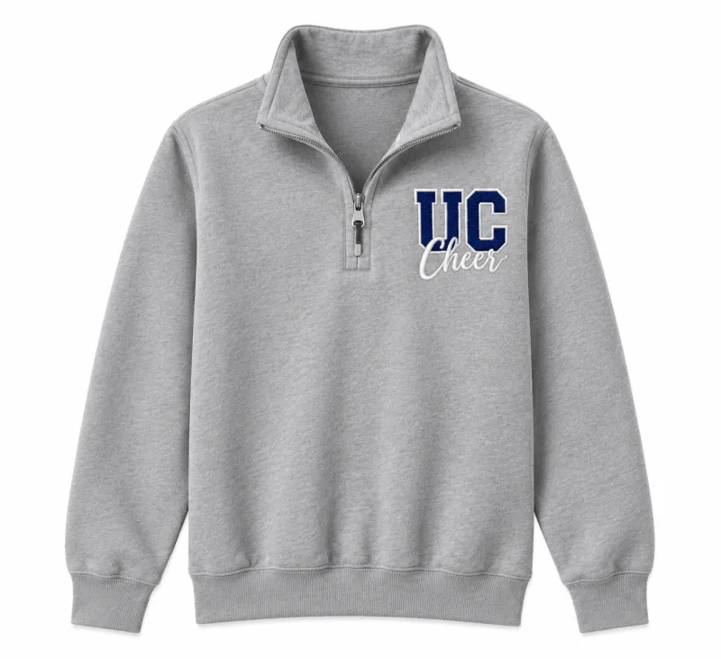 UCA Classic Cheer Embroidered Quarter-Zip UCA 26-27