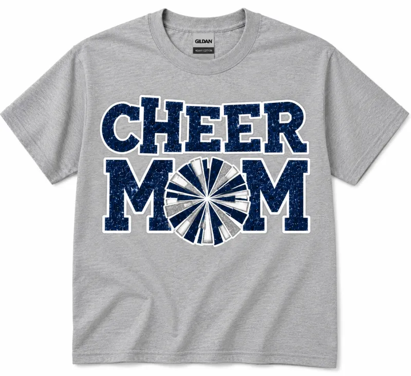UCA Cheer Mom Pom Sparkle Tee UCA 26-27