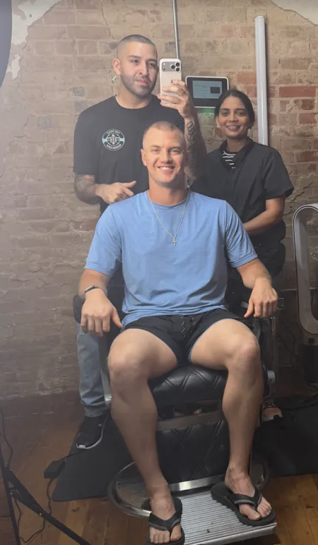 Josh Jung · Texas Rangers at The Vault Barber Co.