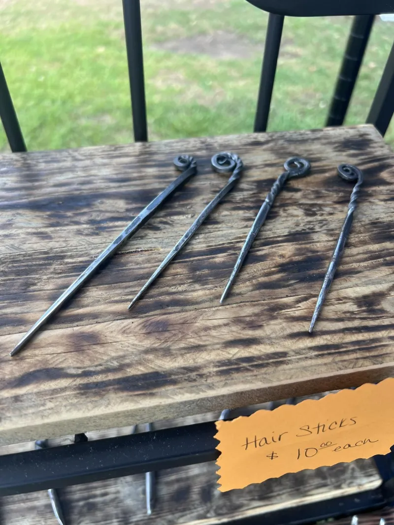 Hand Forged Hair pin