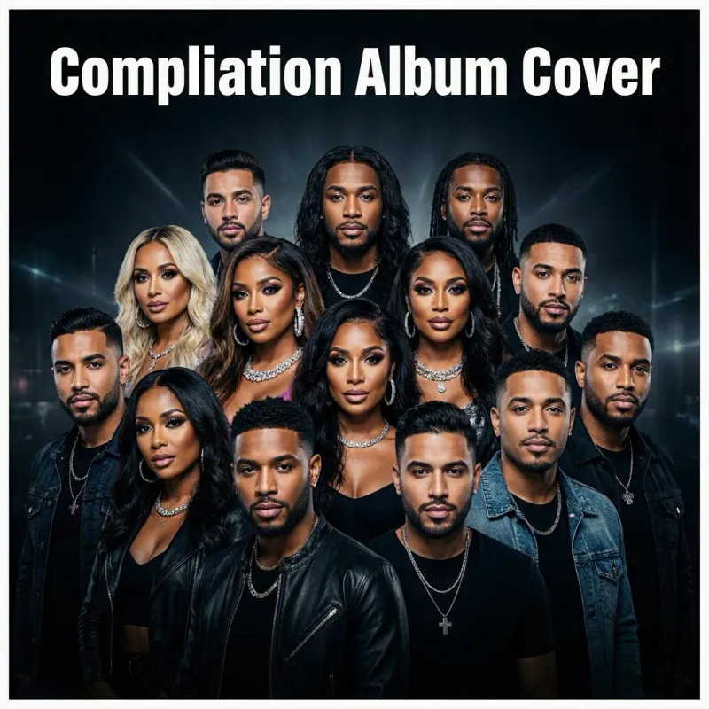 Compilation Album Cover Placement