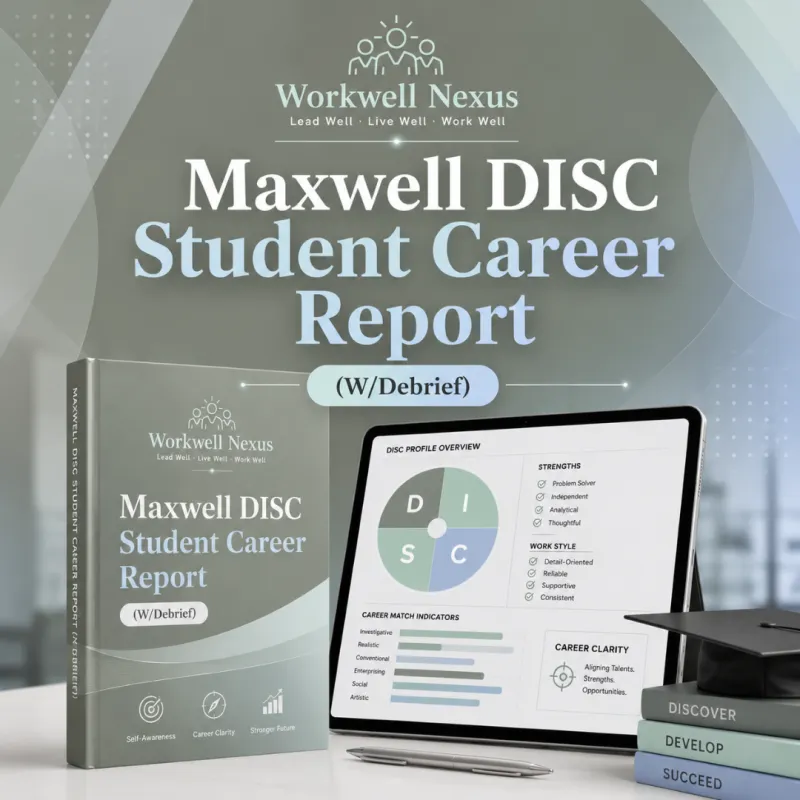 Maxwell DISC Student Career Report with Debrief