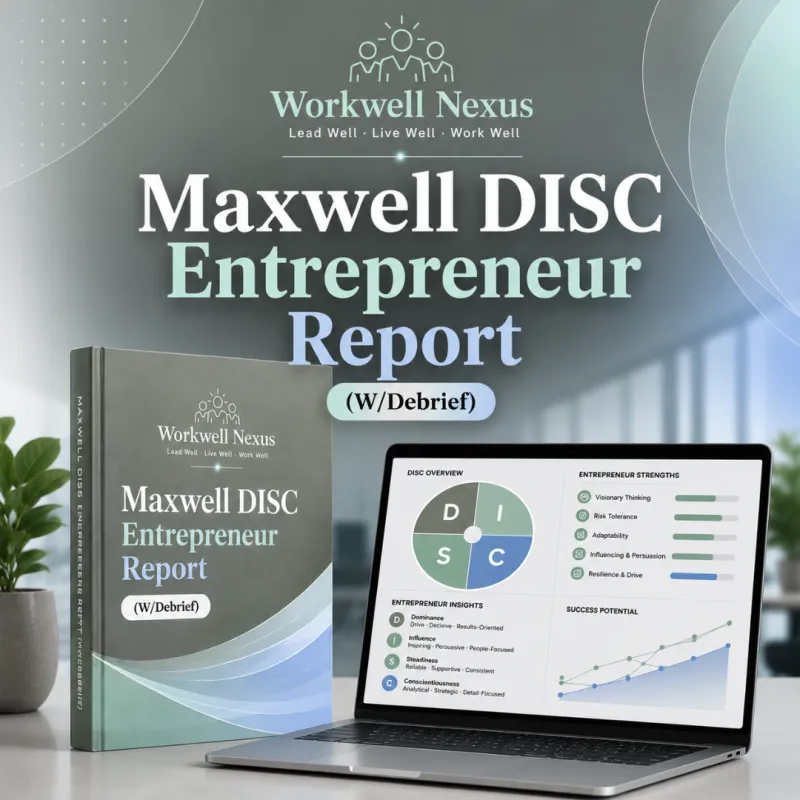 Maxwell DISC Entrepreneur Report (W/Debrief)