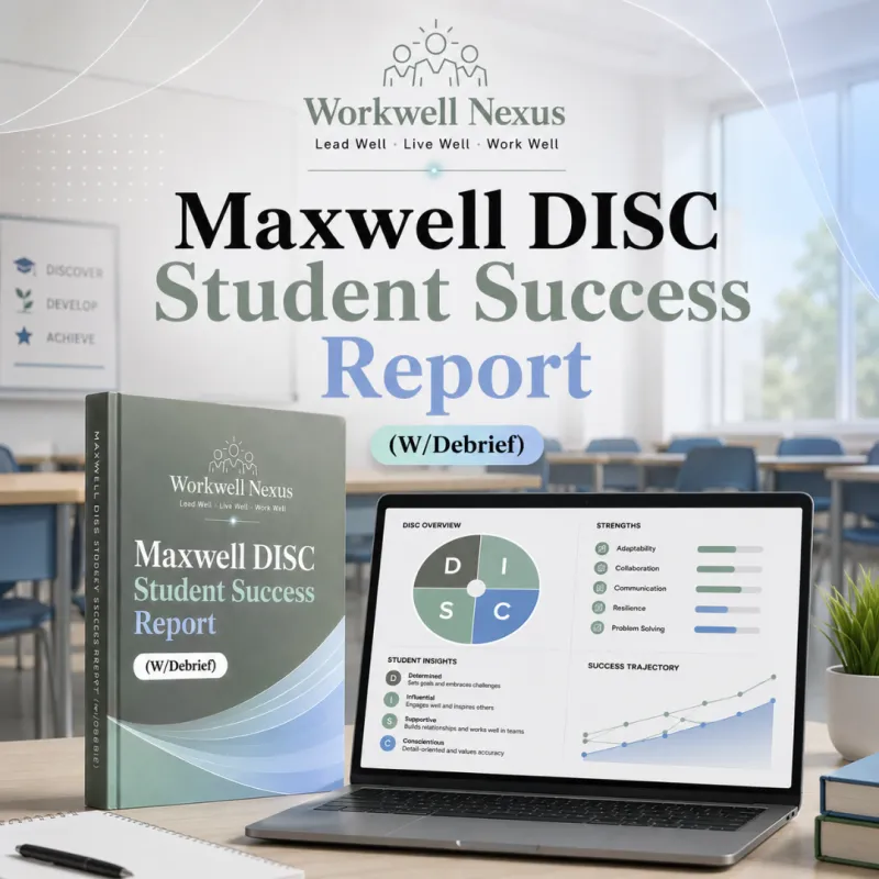 Maxwell DISC Student Success Report with Debrief