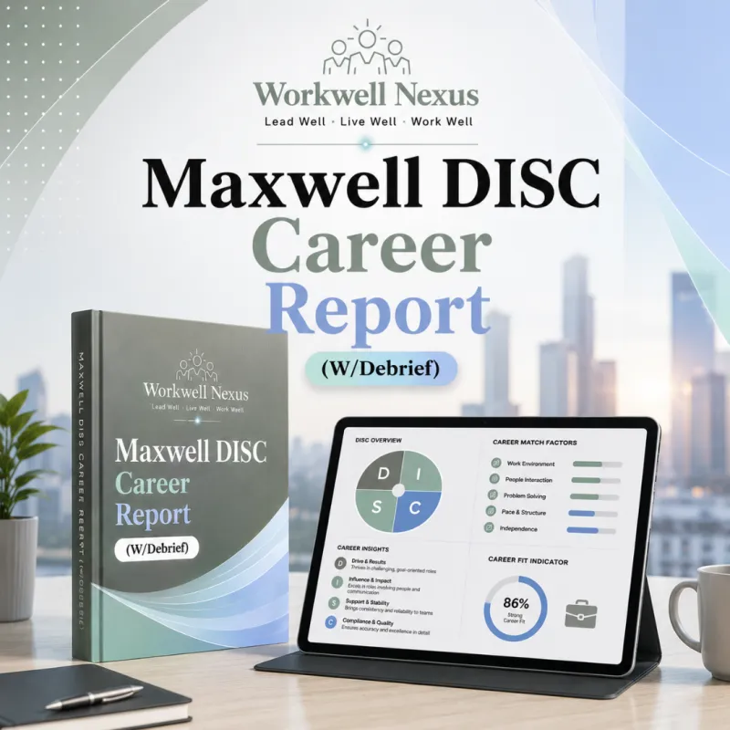 Maxwell DISC Career Report with Debrief