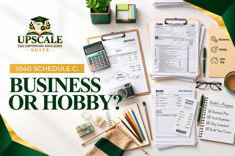 1040 Schedule C: Business or Hobby?