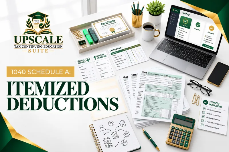 1040 Schedule A: Itemized Deductions