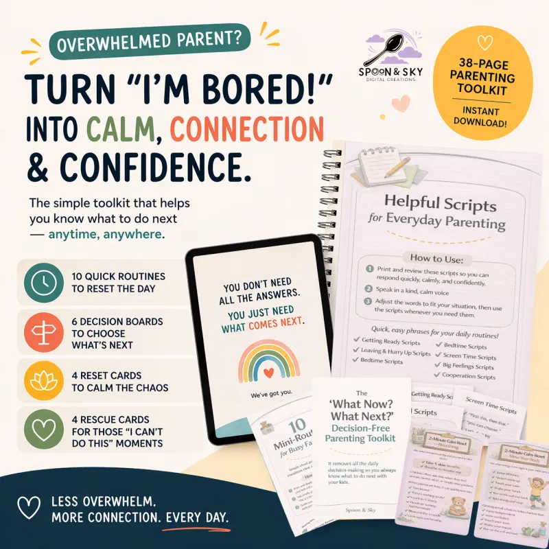 What Now? What's Next - Parenting Tool